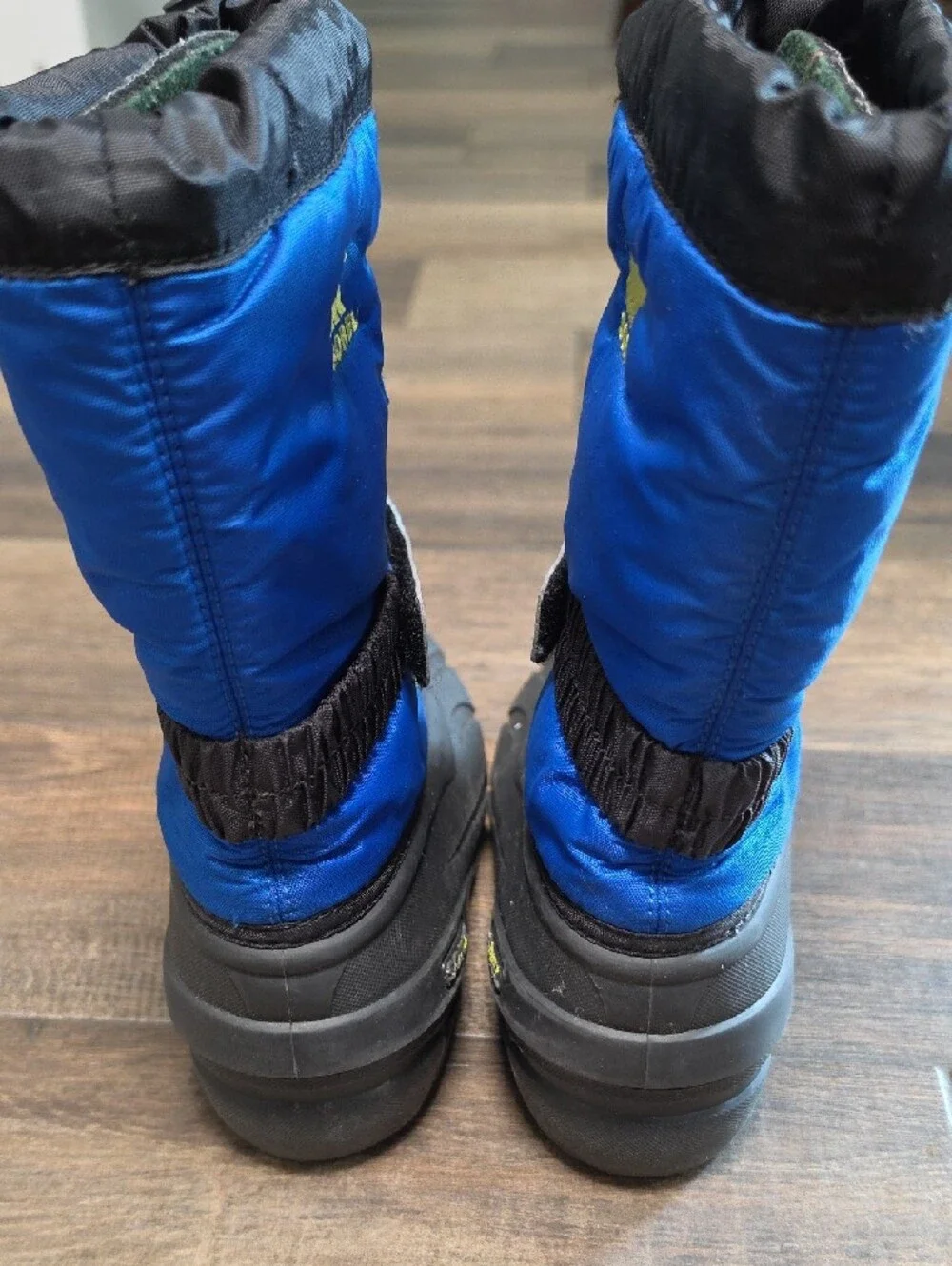 Sorel Kids Blue, Black & Yellow Snow Boots Size 2